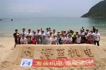 陽春四月，海藍(lán)三門島狂歡之旅
