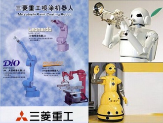 三菱噴涂機(jī)器人春節(jié)不打烊，海藍(lán)機(jī)電道一聲：新春快樂！